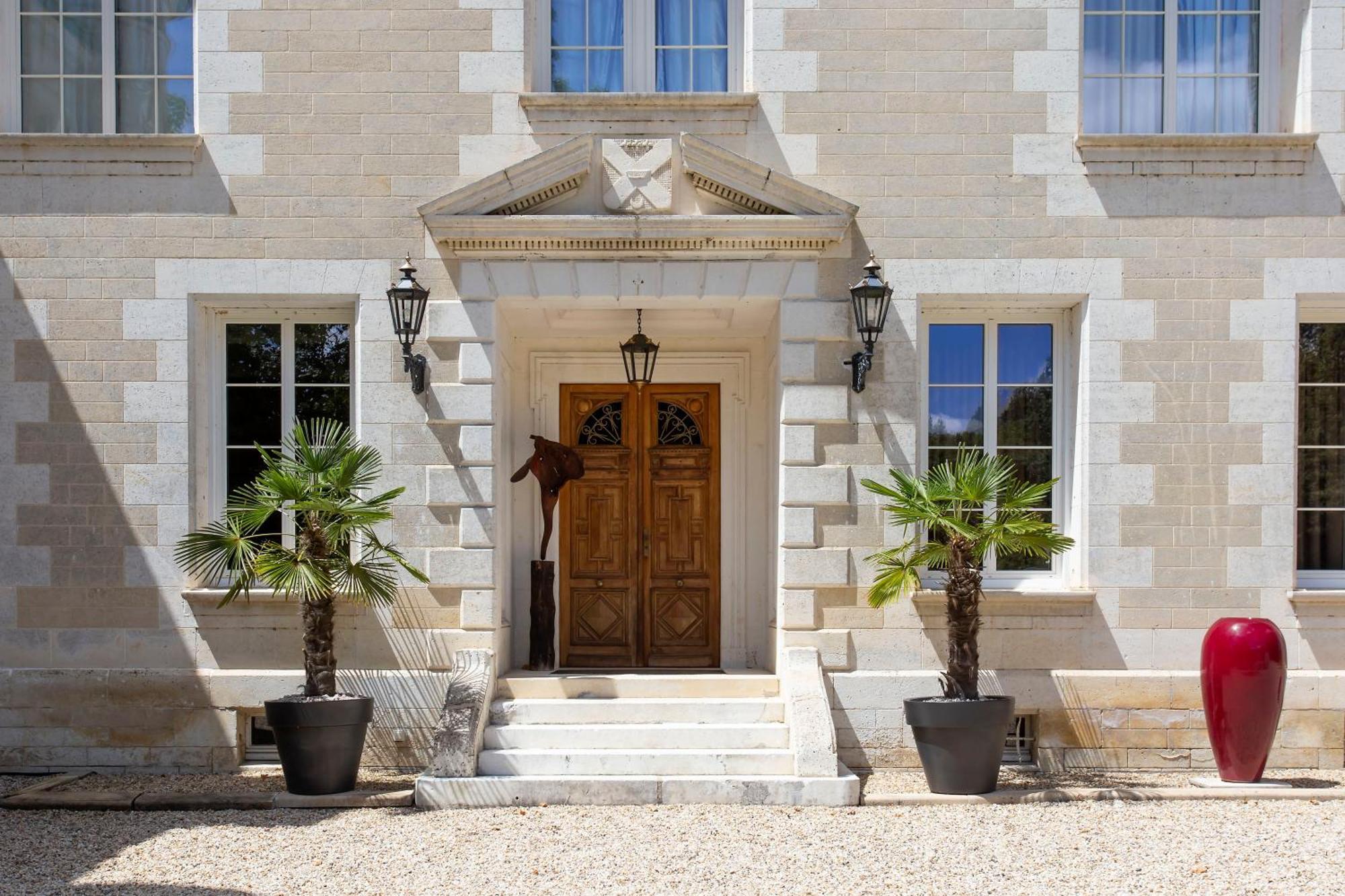 Chateau De Bellevue B&B Et Appartements Avec Piscine Saisonal Chauffee Et Chambres Partout Climatisees Saint-Avit  Exterior foto